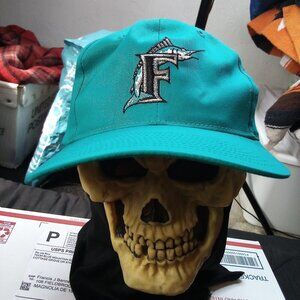 Vintage Twins Florida Marlins Plain Logo Hat Cap